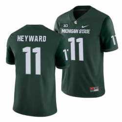 Michigan State Spartans Connor Heyward Green College Football Michigan State Spartans Jersey