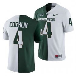 Michigan State Spartans Matt Coghlin Michigan State Spartans Split Edition 2021 22 Jersey