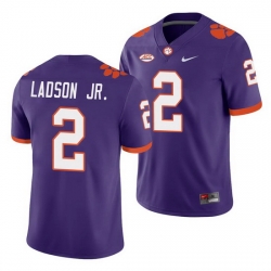 Clemson Tigers Frank Ladson Jr. Purple College Football Men'S Jersey