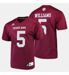 Men Texas A M Aggies Trayveon Williams College Football Maroon Jersey