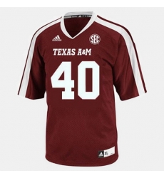 Men Texas A M Aggies Von Miller College Football Red Jersey