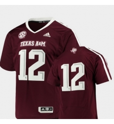 Men Texas A&M Aggies Maroon College Football Premier Jersey