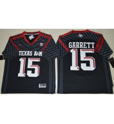 Texas A 26M Aggies 15 Myles Garrett Black College Football Jersey