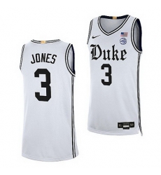 Duke Blue Devils Tre Jones The Brotherhood 2021 22 Alumni Limited Jersey