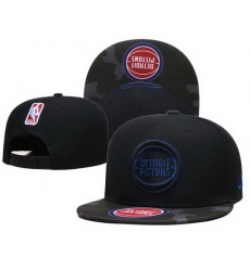 Detroit Pistons Snapback Cap 24E05