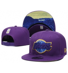 Los Angeles Lakers NBA Snapback Cap 004