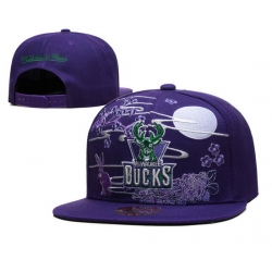 Milwaukee Bucks NBA Snapback Cap 006