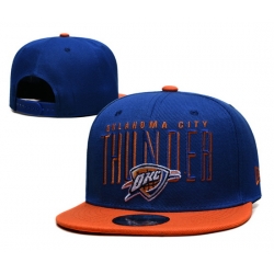 Oklahoma City Thunder Snapback Cap 001