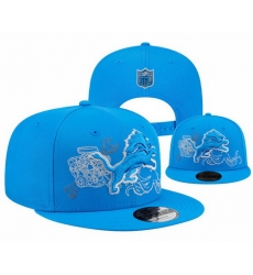 Detroit Lions Snapback Cap 25K Q658