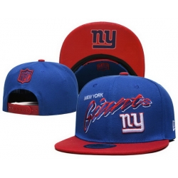 New York Giants NFL Snapback Hat 007