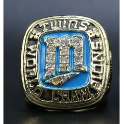 MLB Minesota Twins 1987 Championship Ring