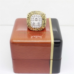 1987 NHL Championship Rings Edmonton Oilers Stanley Cup Ring