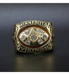 NFL Minnesota Vikings 1976 Championship Ring