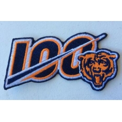 NFL Bears 100TH Season Patch