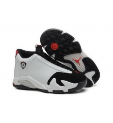 Air Jordan 14 Shoes 2015 Womens White Black