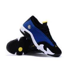 Women Air Jordan 14 Shoes Blue White