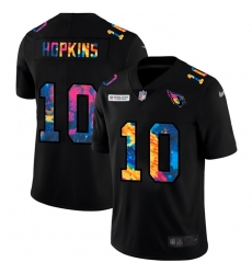 Arizona Cardinals 10 DeAndre Hopkins Men Nike Multi Color Black 2020 NFL Crucial Catch Vapor Untouchable Limited Jersey