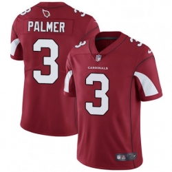 Men Nike Arizona Cardinals 3 Carson Palmer Red Team Color Vapor Untouchable Limited Player NFL Jersey