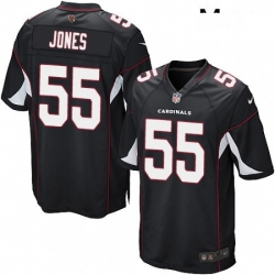 Men Nike Arizona Cardinals 55 Chandler Jones Game Black Alternate NFL Jersey