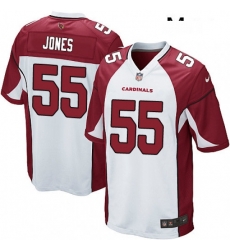 Men Nike Arizona Cardinals 55 Chandler Jones Game White NFL Jersey