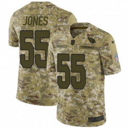 Men Nike Arizona Cardinals 55 Chandler Jones Limited Camo 2018 Salute to Service NFL Jersey