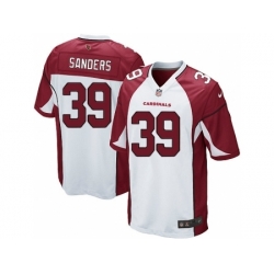 Nike Arizona Cardinals 39 James Sanders White Game NFL Jersey