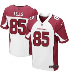 Nike Arizona Cardinals #85 Darren Fells White Mens Stitched NFL Elite Jersey