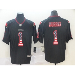 Nike Cardinals 1 Kyler Murray Black USA Flag Fashion Limited Jersey