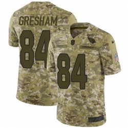 Nike Cardinals #84 Jermaine Gresham Camo Mens Stitched NFL Limited 2018 Salute to Service Jersey