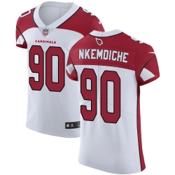 Nike Cardinals #90 Robert Nkemdiche White Mens Stitched NFL Vapor Untouchable Elite Jersey