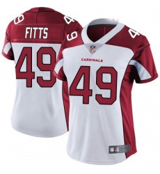 Women Nike Arizona Cardinals 49 Kylie Fitts Limited Cardinal White Vapor Untouchable Jersey