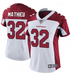 Womens Nike Arizona Cardinals 32 Tyrann Mathieu White Vapor Untouchable Limited Player NFL Jersey