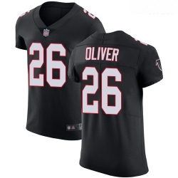 Falcons 26 Isaiah Oliver Black Alternate Men Stitched Football Vapor Untouchable Elite Jersey