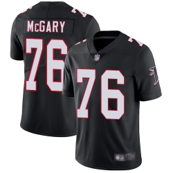 Falcons 76 Kaleb McGary Black Alternate Men Stitched Football Vapor Untouchable Limited Jersey