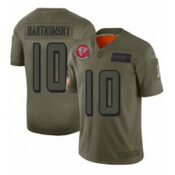 Men Atlanta Falcons 10 Steve Bartkowski Limited Camo 2019 Salute to Service Football Jersey