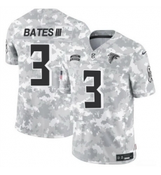 Men Atlanta Falcons 3 Jessie Bates III 2024 F U S E Arctic Camo Salute To Service Limited Stitched Football Jersey