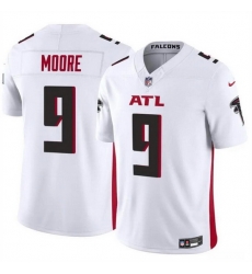 Men Atlanta Falcons 9 Rondale Moore White 2023 F U S E Vapor Untouchable Limited Stitched Football Jersey