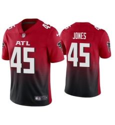 Men's Atlanta Falcons #45 Deion Jones 2020 Red Vapor Untouchable Limited Stitched NFL Jersey