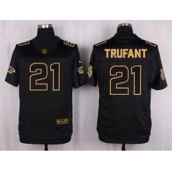 Nike Falcons #21 Desmond Trufant Black Mens Stitched NFL Elite Pro Line Gold Collection Jersey