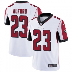 Nike Falcons #23 Robert Alford White Mens Stitched NFL Vapor Untouchable Limited Jersey