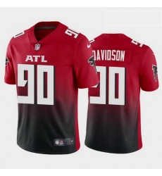 men marlon davidson atlanta falcons red 2nd alternate vapor limited jersey 