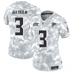 Women Atlanta Falcons 3 Jessie Bates III 2024 F U S E Arctic Camo Salute To Service Limited Stitched Football Jersey