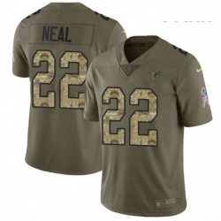 Youth Nike Atlanta Falcons 22 Keanu Neal Limited OliveCamo 2017 Salute to Service NFL Jersey Youth Nike Atlanta Falcons 22 Keanu Neal Limited OliveCamo 2017 Salute to Service NFL Jersey