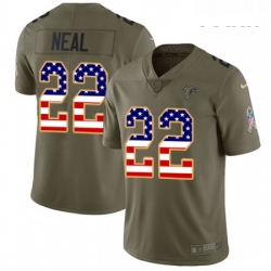 Youth Nike Atlanta Falcons 22 Keanu Neal Limited OliveUSA Flag 2017 Salute to Service NFL Jersey Youth Nike Atlanta Falcons 22 Keanu Neal Limited OliveUSA Flag 2017 Salute to Service NFL Jersey