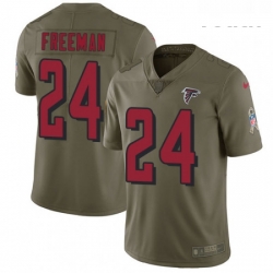 Youth Nike Atlanta Falcons 24 Devonta Freeman Limited Olive 2017 Salute to Service NFL Jersey Youth Nike Atlanta Falcons 24 Devonta Freeman Limited Olive 2017 Salute to Service NFL Jersey