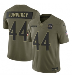 Men Baltimore Ravens 44 Marlon Humphrey Olive 2025 F U S E  Salute to Service Limited Football Jersey Men Baltimore Ravens 44 Marlon Humphrey Olive 2025 F U S E  Salute to Service Limited Football Jersey