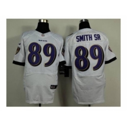 Nike baltimore ravens 89 Steve Smith Sr white Elite NFL Jersey