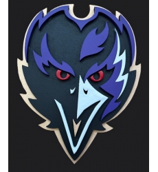Men Ravens Team Logo Patch Biaog