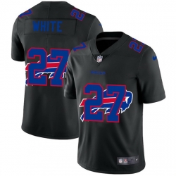 Buffalo Bills 27 Tre 27Davious White Men Nike Team Logo Dual Overlap Limited NFL Jersey Black