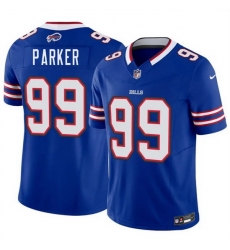 Men Buffalo Bills  99 T J  Parker Blue 2026 Draft F U S E  Vapor Untouchable Limited Stitched Football Jersey